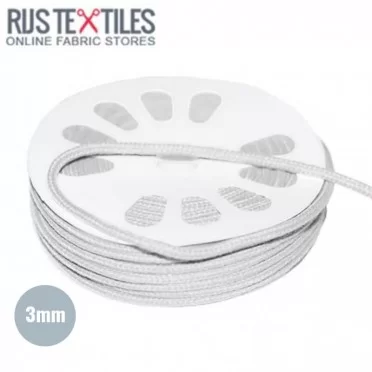 Corda Di Cotone Bianco 3mm (Al Metro) - (Corda Di Cotone 3mm)