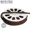 Coroncino Raso Marrone 5mm