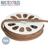 Coroncino Raso Beige Scuro 5mm 