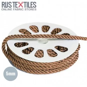 Meubelkoord Donker Beige 5mm Meubelkoord Donker Beige 5mm