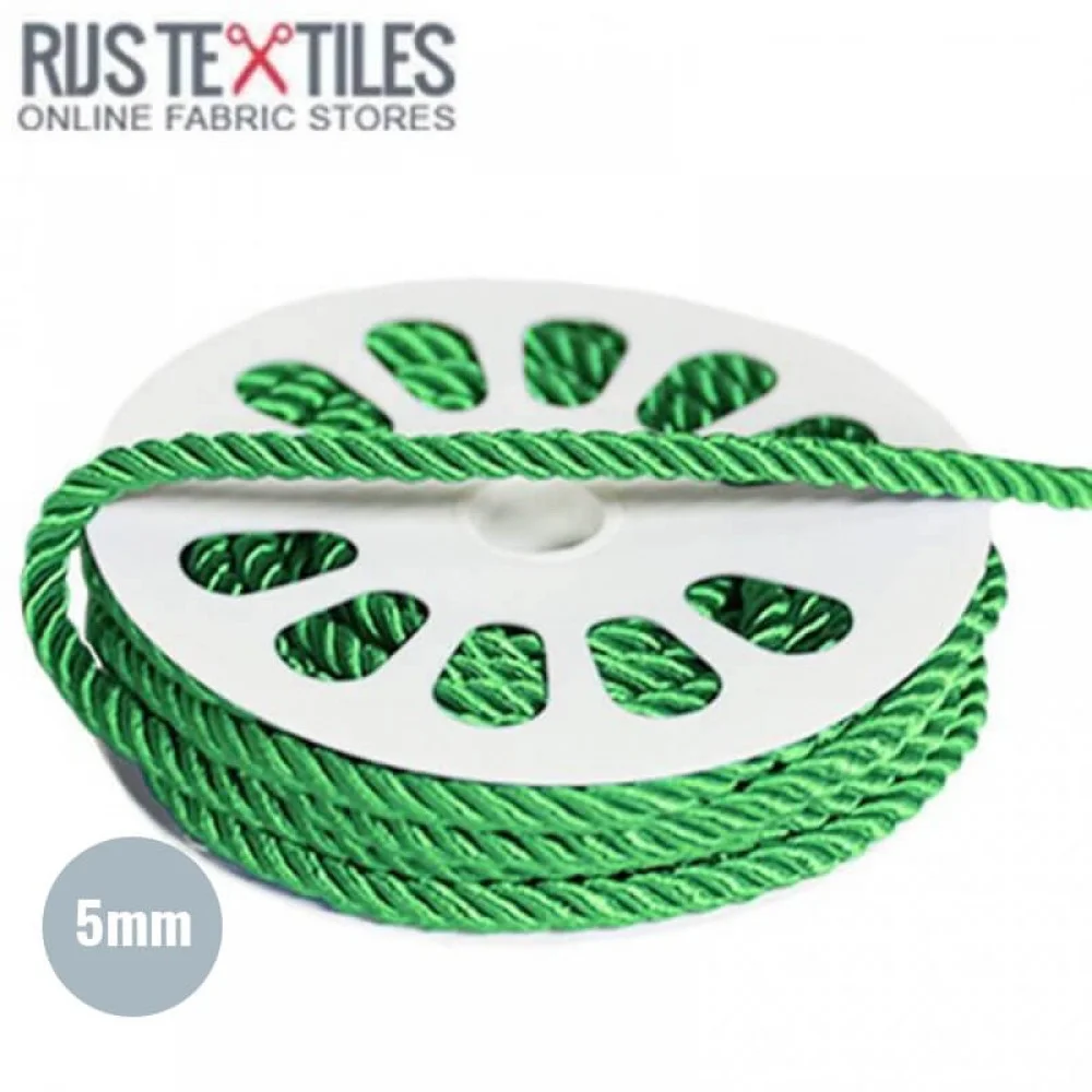 Satin Anoraksnor Lime 5mm