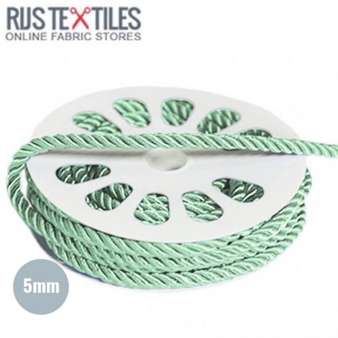 Silk Cord Mint 5mm - (Silk Cord 5mm )