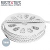 Cordelette En Satin Blanc 5mm