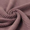 Big Knitted Corduroy Jersey Fabric Old Mauve - (Knitted Corduroy Jersey Fabric)