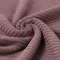 Bredriflet Fløjl Jersey Stof Gammel Mauve - (Bredriflet Fløjl Jersey Stof)