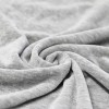 Nicky Velour Fabric Melee Light Grey