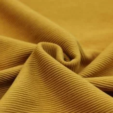 Tissu Jersey Ottoman Côte Ocre