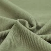 Tessuto Jersey A Coste Ottoman Oliva - (Tessuto Jersey A Coste Ottoman)