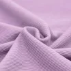 Ottoman Rib Jerseystof Pastel Lilla - (Jerseystoffer)