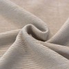 Ottoman Rib Jersey Fabric Light Beige Melange