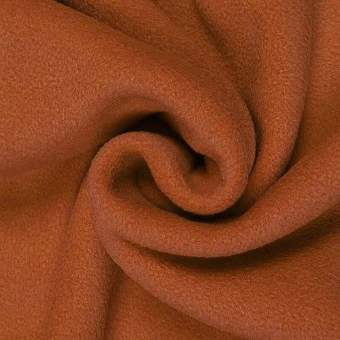Polar Fleece Cognac - (Polar Fleece Fabric)