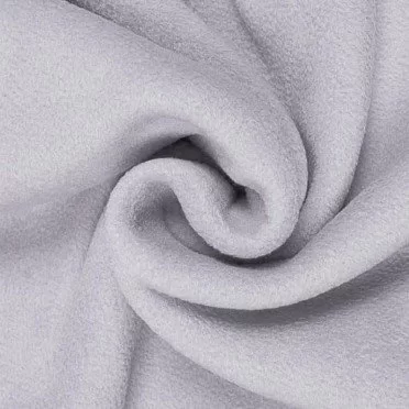 Tissu Polaire Gris Argenté - (Tissu Polaire )