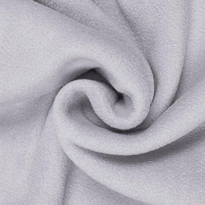 Pile Tessuto Grigio Argento - (Tessuto Pile)