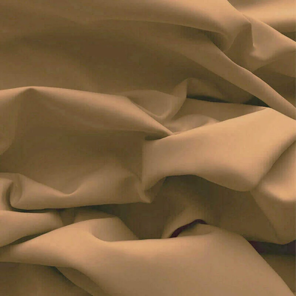 Poplin Cotton Fabric Camel