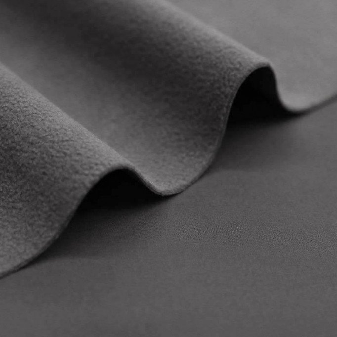 Softshell Stretch Fabric Grey - (Softshell Fabric)