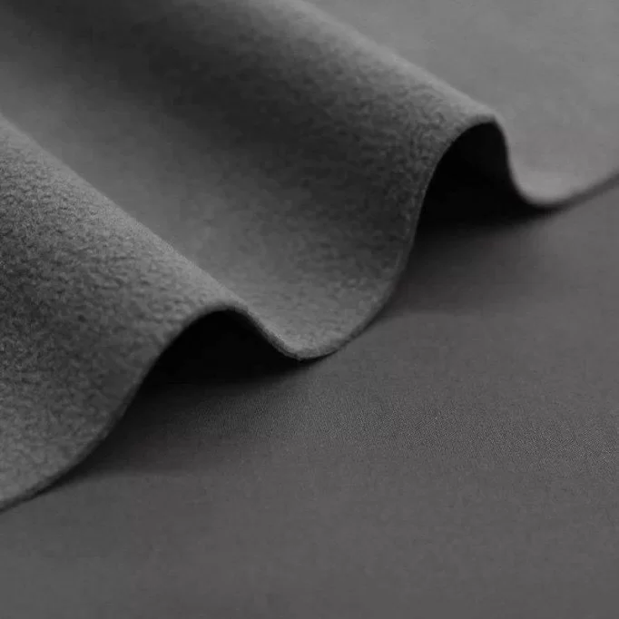 Softshell Stretch Fabric Grey - (Softshell Fabric)