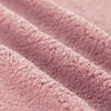 Tissu Fourrure Mouton Nude Rose