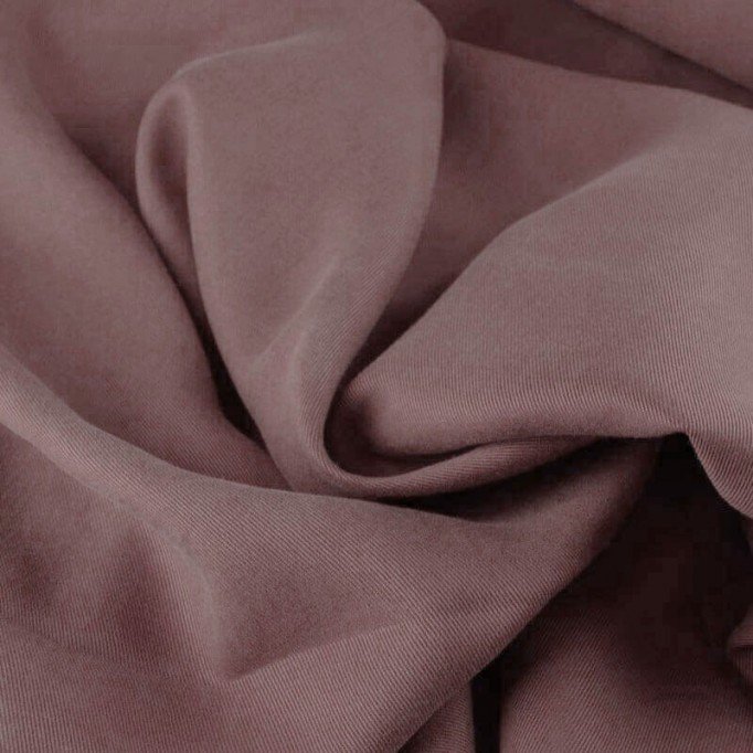 Tencel Twill Fabric Old Mauve - (Fashion Fabrics)