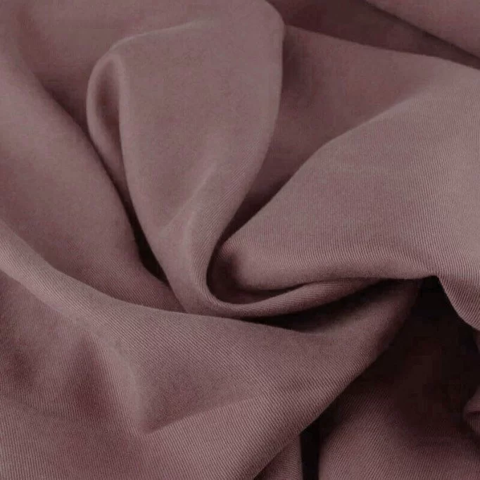 Tencel Twill Fabric Old Mauve - (Fashion Fabrics)