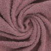 Tessuto Spugna Di Cotone Mauve Antico