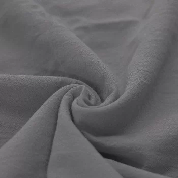 Tessuto Di Cotone Lavato Grigio Tessuto Di Cotone Lavato Grigio