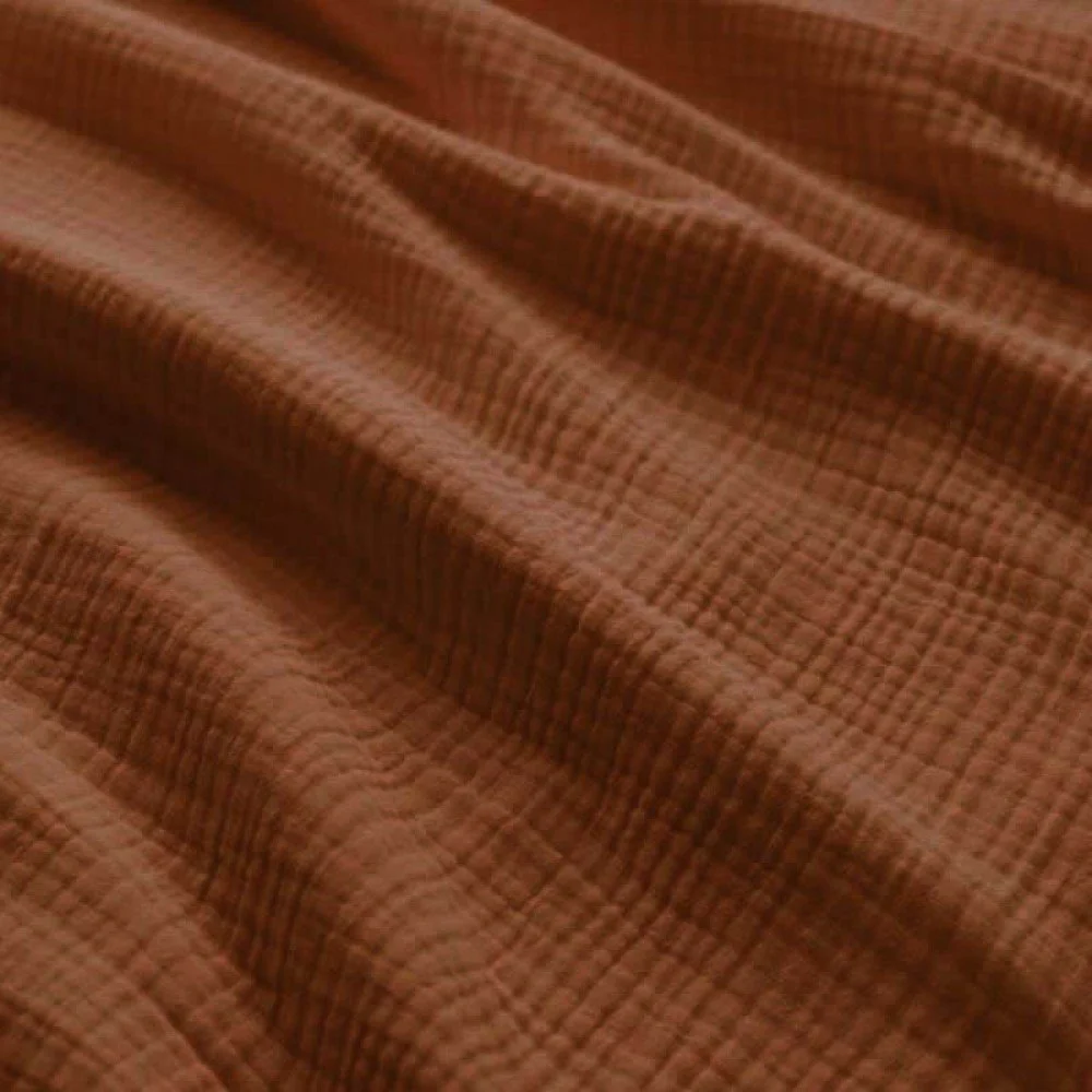 Zware (Triple Layer) Hydrofiel Stof Cognac
