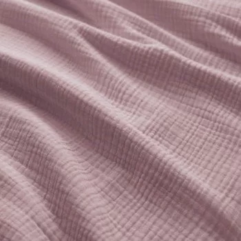 Tessuto Garza Di Cotone Pesante (Triple Layer) Rosa Antico Tessuto Garza Di Cotone Pesante (Triple Layer) Rosa Antico