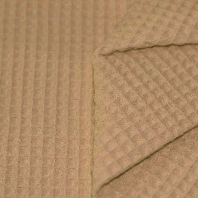 Tessuti Piquet Di Cotone Cammello - (Tessuti Piquet Di Cotone)