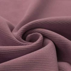 Vaffel Jersey Strikstof Gammel Mauve
