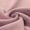 Tessuto Jersey Di Waffle Piqué Nude Rosa