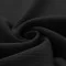 Waffelstrick Jersey Stoff Schwarz - (Jersey Stoffe)