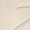 Tissu Piqué Gaufré naturel - (Tissu Piqué Gaufré)