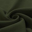 Tessuto Jersey Di Waffle Piqué Verde Militare - (Jersey Tessuti)