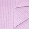 Waffle Pique Fabric Pastel Lilac