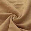 Tessuto Di Cotone Lavato Cammello - (Tessuto Di Cotone Lavato)