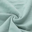 Tissu Coton Lavé Mer Verte - (Tissus Deco)