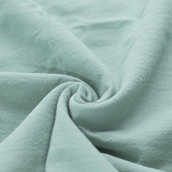 Washed Cotton Fabric Sea Green Washed Cotton Fabric Sea Green