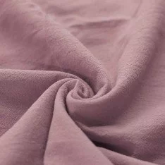 Gewassen Katoenen Stof Oud Roze