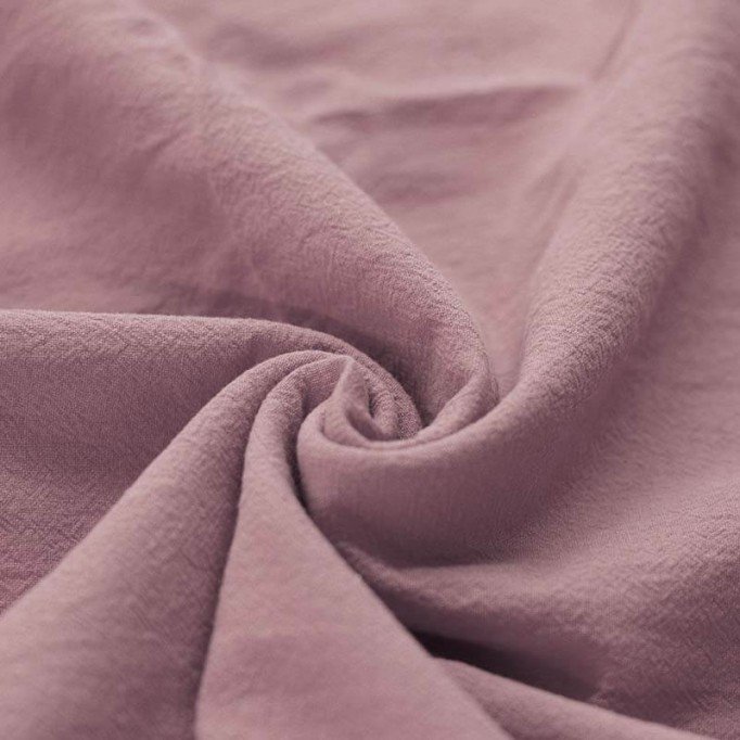 Tessuto Di Cotone Lavato Rosa Antico Rosa - (Tessuto Di Cotone Lavato)