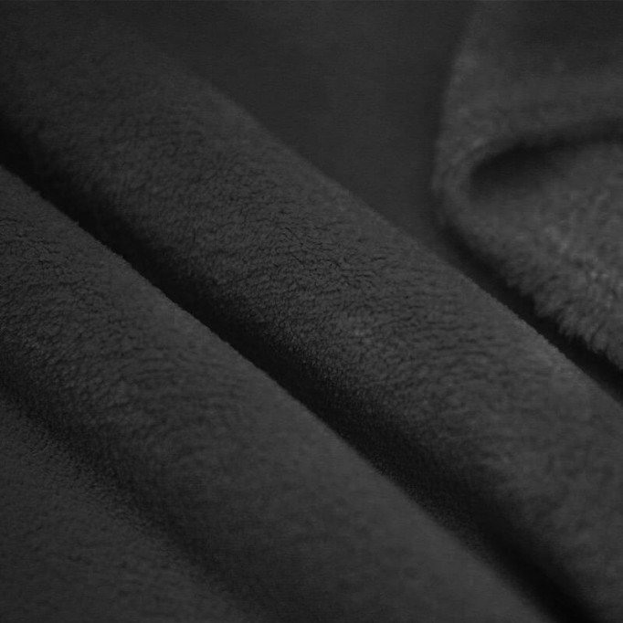 Coral Fleece Dark Grey Coral Fleece Fabric 