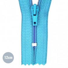 Fermeture Éclair Spirale Aqua (833) 12CM Nylon Non Séparable