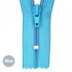 Coil Zipper YKK Aqua (833) 40CM Nylon Not Divisible Zipper YKK Aqua 40CM Nylon - (Not Divisible Nylon Zippers YKK)