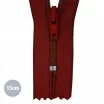 Fermeture Éclair Spirale Bordeaux (527) 15CM Nylon Non Séparable Fermetures Éclair Bordeaux 15CM Nylon - (Non Séparable Fermetures Éclair Nyon YKK)