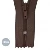 Spiralreißverschluss Braun (570) 60CM Nylon Nicht Teilbar 