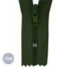 Coil Zipper YKK Dark Green (890) 12CM Nylon Not Divisible