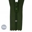 Cerniera Lampo Spirale YKK Verde Scuro (890) 15CM Nylon Non Separabile Cerniera Lampo YKK Verde Scuro 15CM Nylon - (Indivisibili Cerniera Lampo YKK In Plastica)
