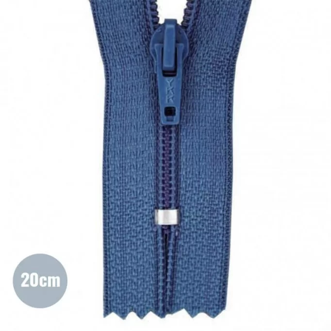Cerniera Lampo YKK Jeans 20CM Nylon - (Indivisibili Cerniera Lampo YKK In Plastica)