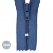 Spiral Lynlås YKK Mørk Jeans (398) 22CM Nylon Ikke Delbar Lynlås YKK Jeans 22CM Nylon - (Ikke Delbar YKK Lynlåse Kunststof)