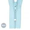 Fermeture Éclair Spirale Bleu Clair (542) 40CM Nylon Non Séparable