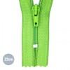 Cerniera Lampo Spirale YKK Lime (536) 22CM Nylon Non Separabile